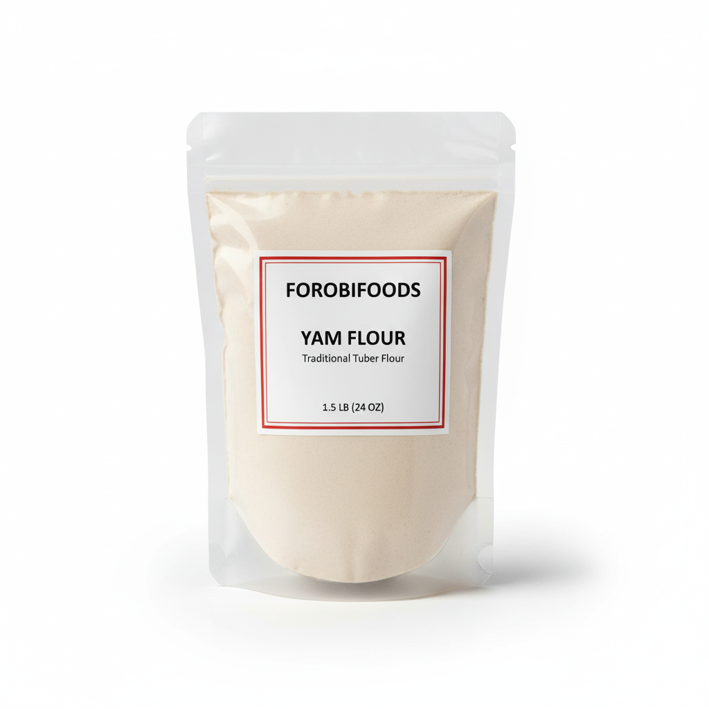 Yam Flour by Forobifoods (100% Yam)