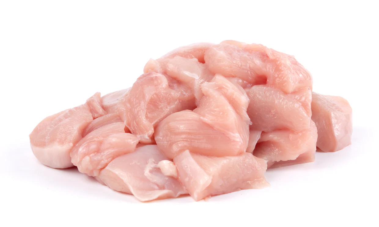 Fresh Chicken Diced Cubes - 1lb (order separately)