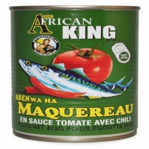 African King Canned Mackerel – 15oz (425g)