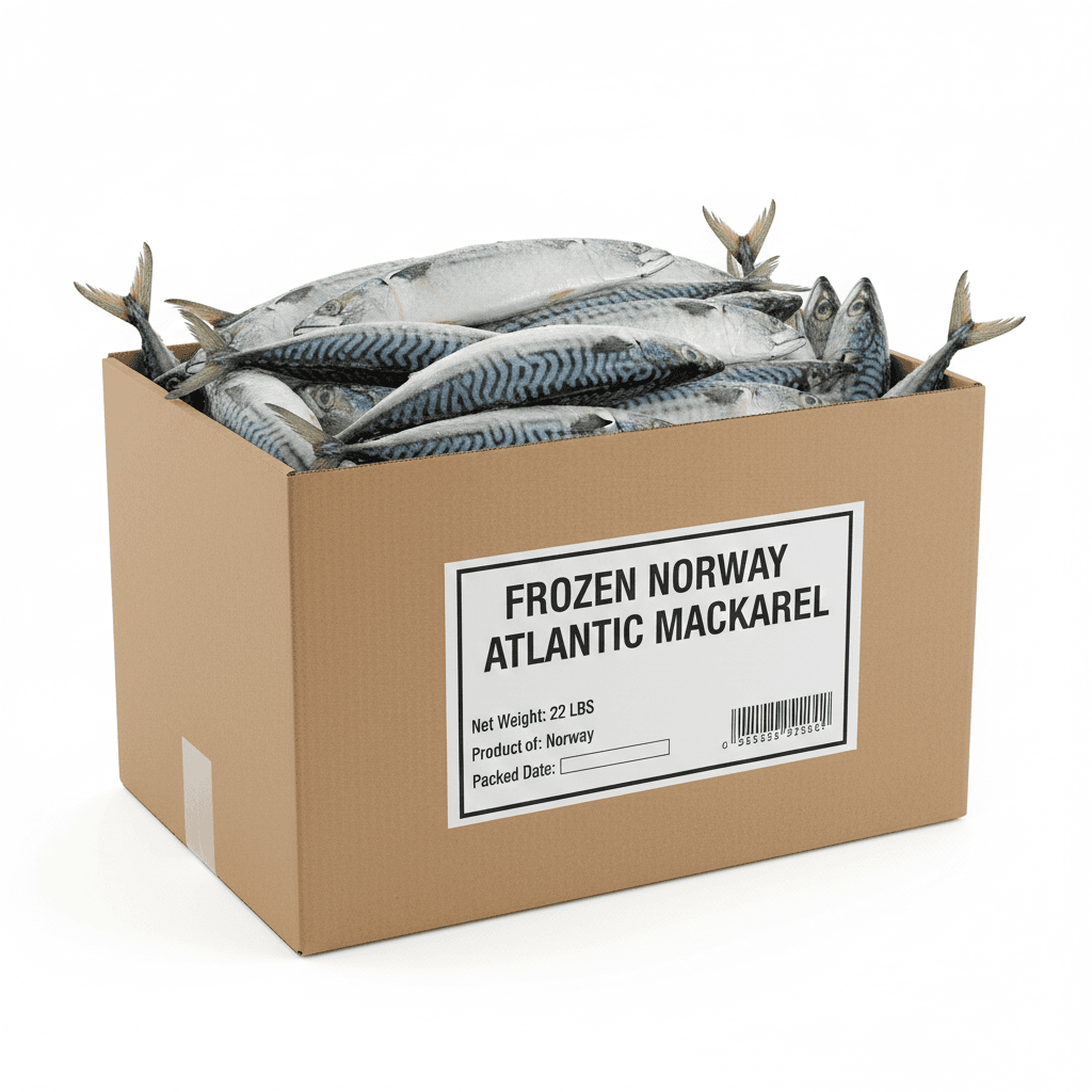NORWAY ARTIC MACKEREL (48.5LBS) order seperately