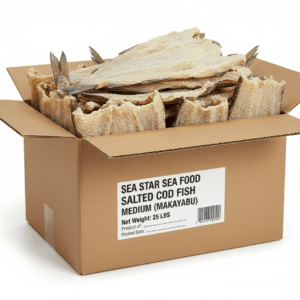 SALTED COD FISH MEDIUM (MAKAYABU) 25LBS Order Seperately