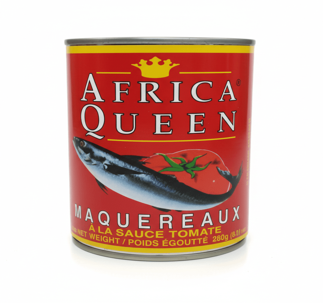 African Queen Mackerel in Tomato Sauce – 15oz (425g)