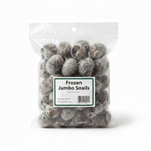 FROZEN JUMBO SNAIL (order separately)