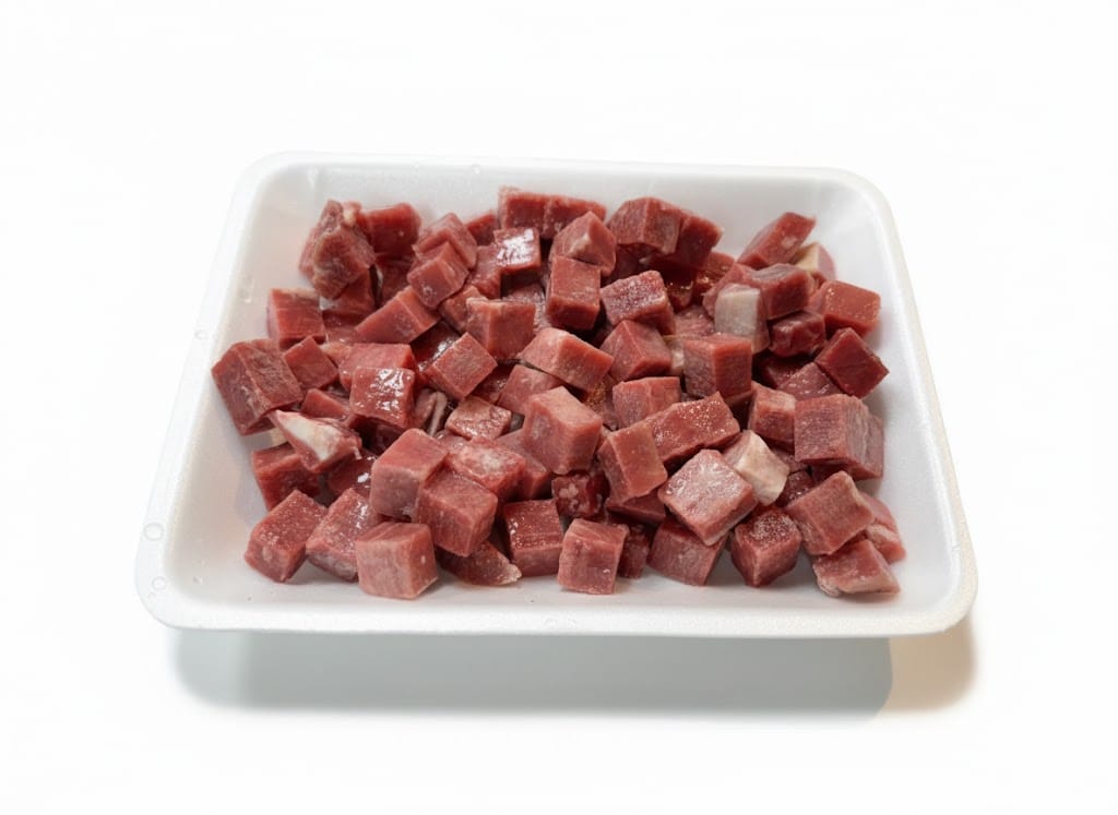 Frozen Beef Diced Cubes - 1lb (order separately) - Image 2