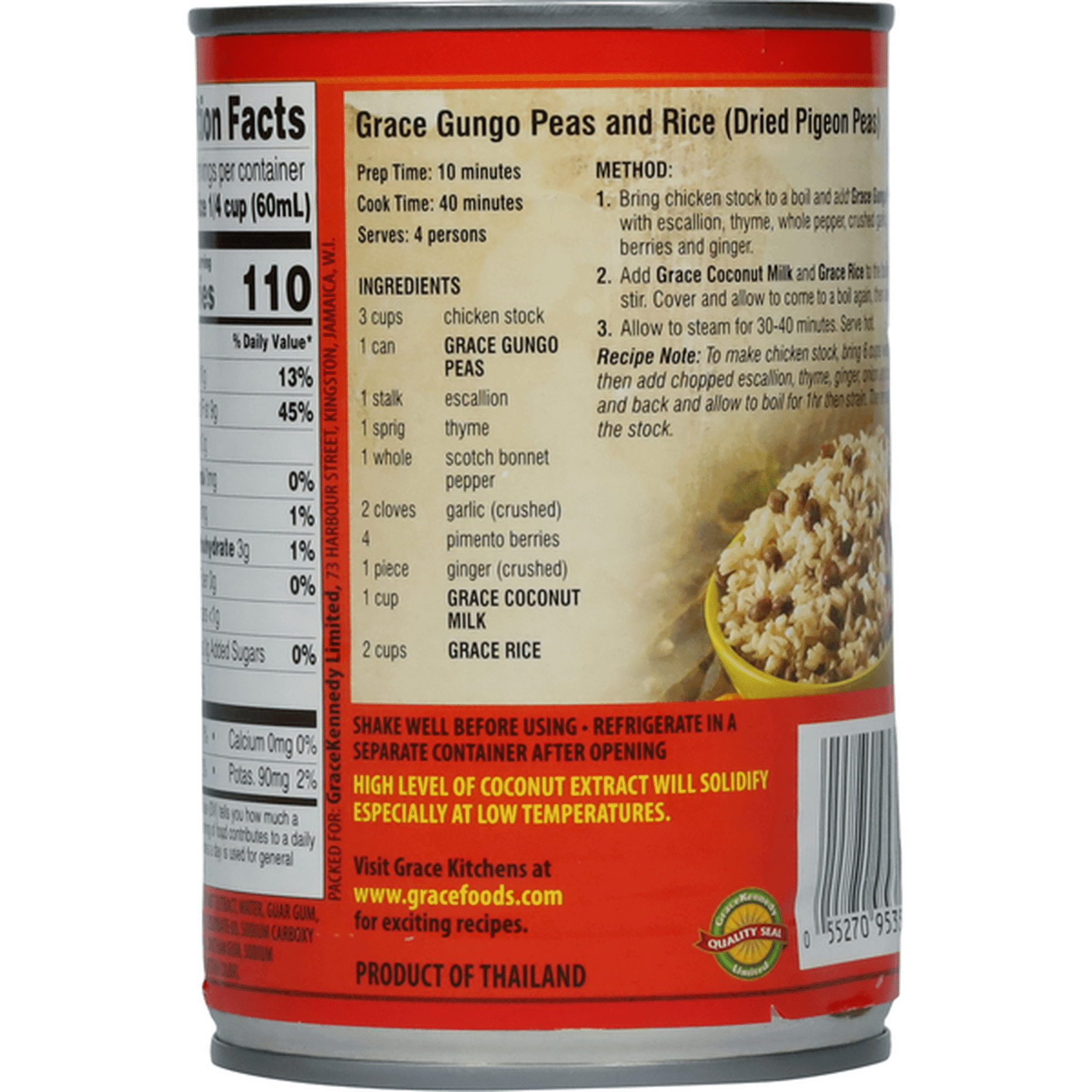 GRACE CLASSIC COCONUT MILK - Image 3