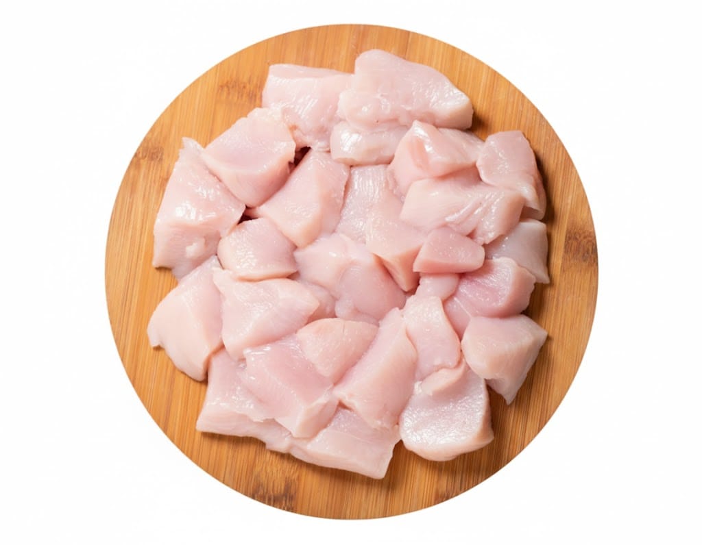 Fresh Chicken Diced Cubes - 1lb (order separately) - Image 2