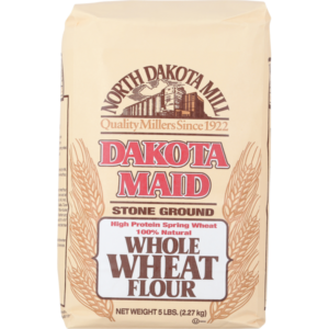 DAKOTA MILL WHOLE WHEAT FLOUR - 5LBS.