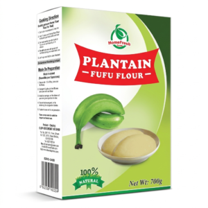 HOME FRESH PLANTAIN FUFU - 700G.
