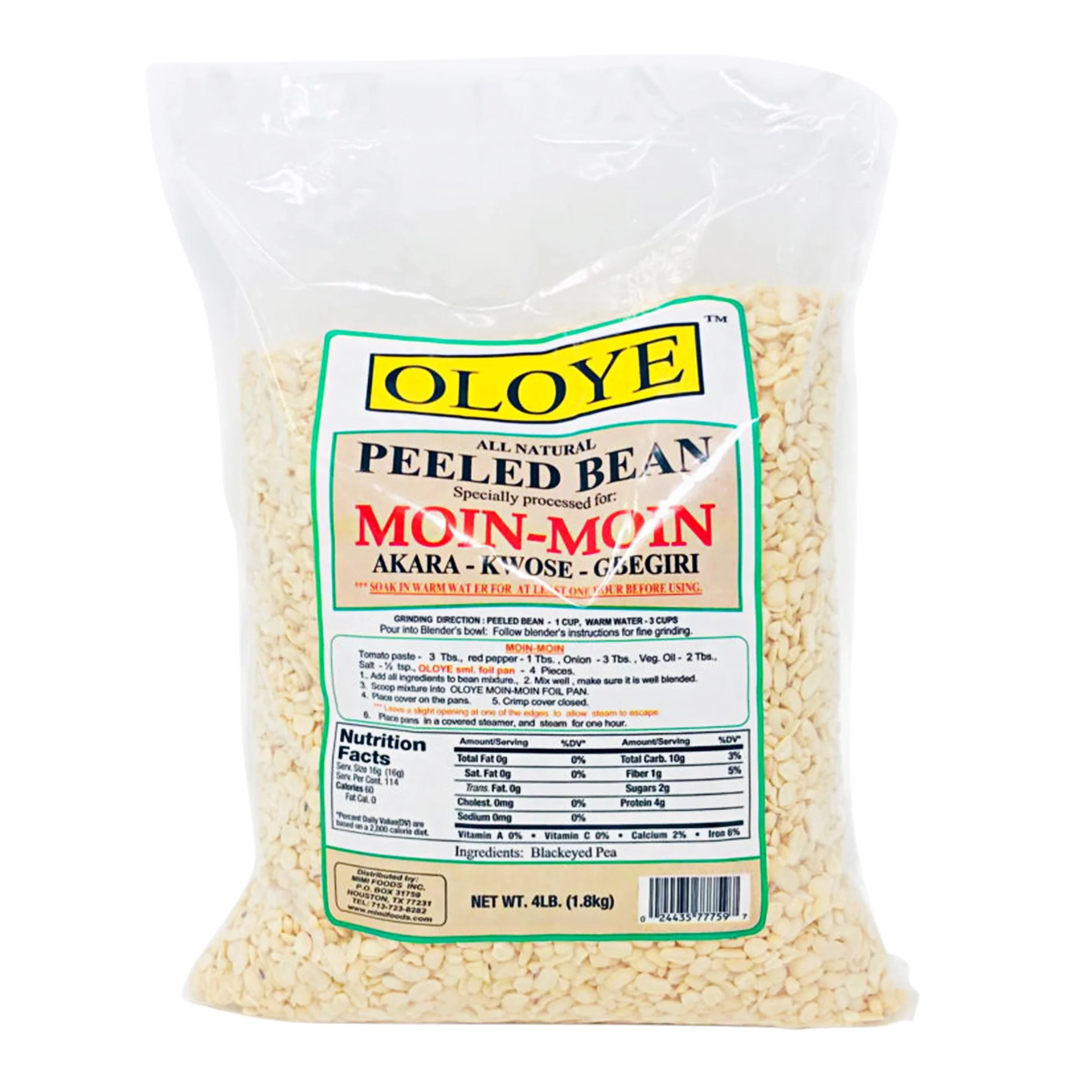 OLOYE PEELED BEANS. - Image 2