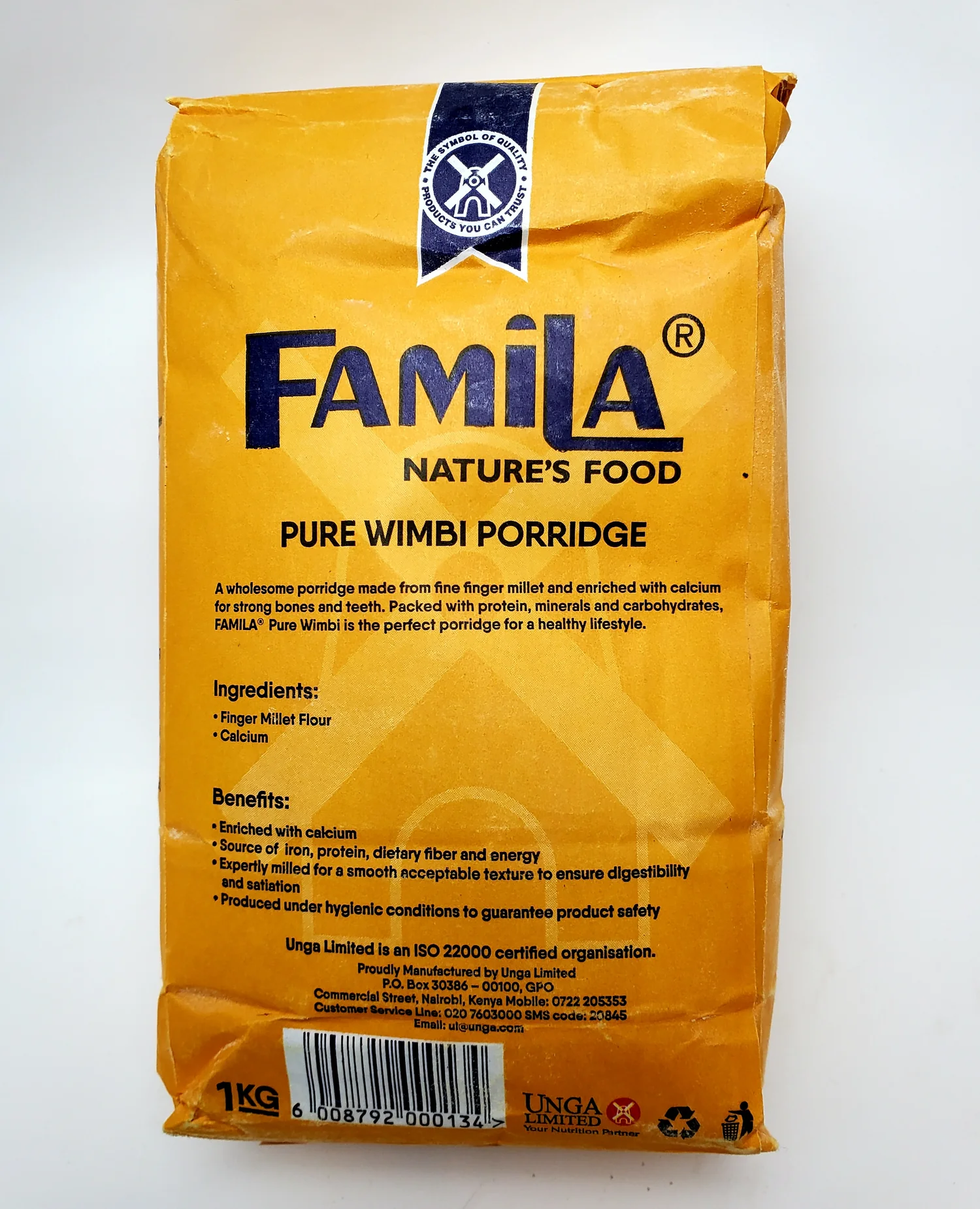 FAMILIA PURE WIMBI -1KG. - Image 2