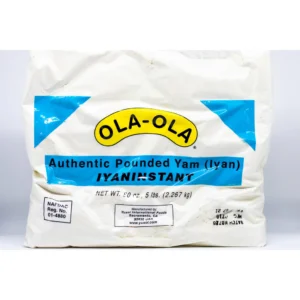 OLA OLA POUNDED YAM.