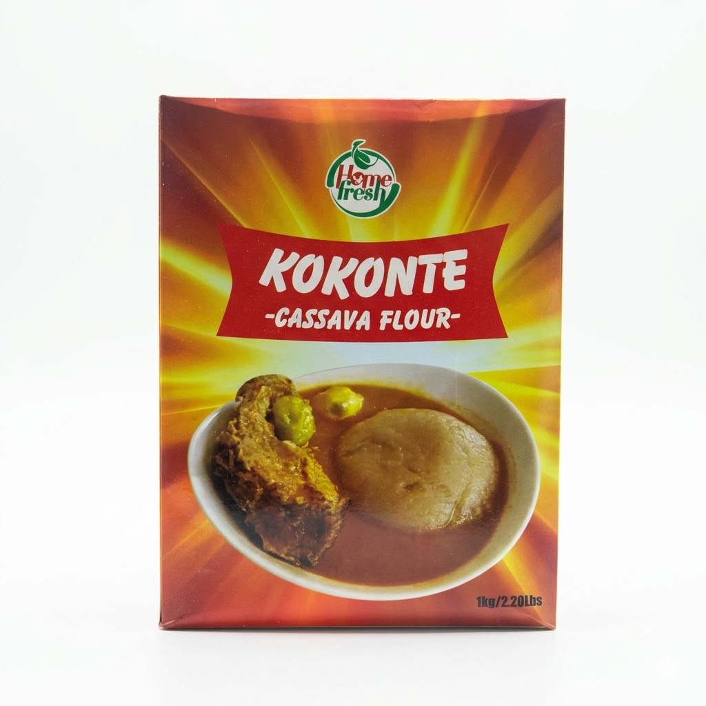 HOME FRESH KOKONTE FLOUR.